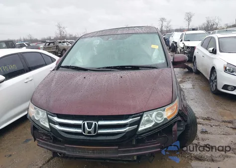 2015 Honda Odyssey Ex-L from USA, damaged, VIN 5FNRL5H69FB046599